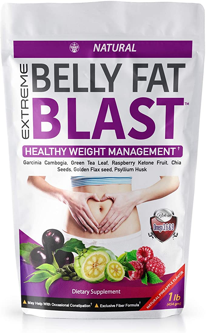 JAMAICA HERBAL BELLY FAT BLAST WEIGHT MANAGEMENT SHAKE WITH GARCINIA CAMBOGIA 454 GRAMS