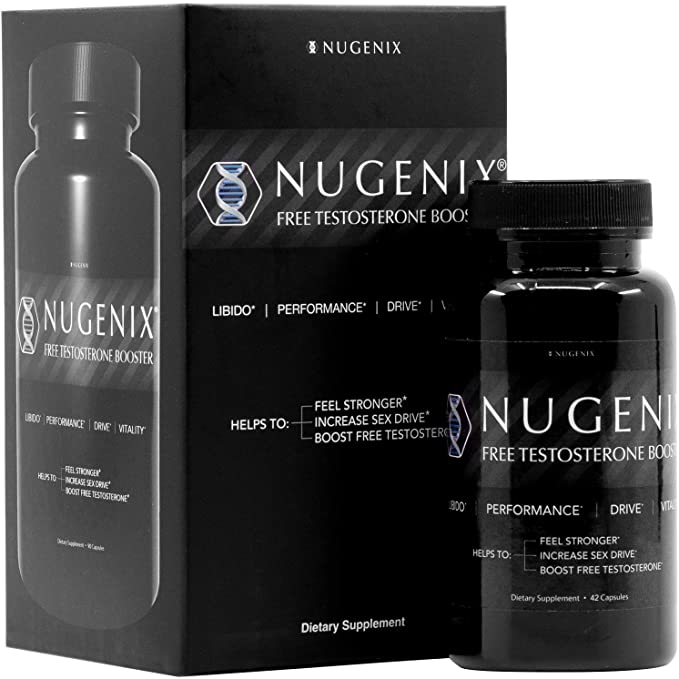 NUGENIX FREE TESTOSTERONE BOOSTER POUR HOMMES 42 COMPRIMES