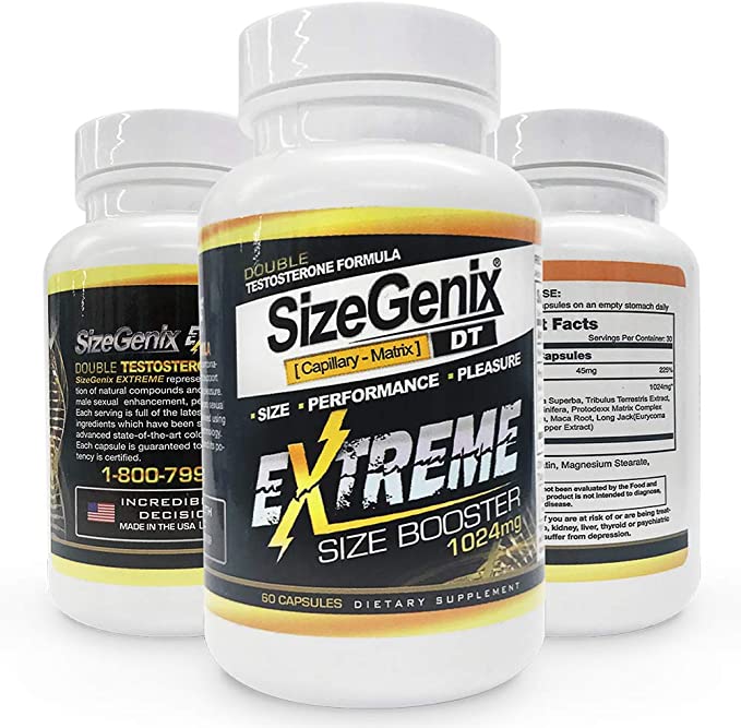SIZEGENIX EXTREME SIZE BOOSTER 1024MG 60 CAPSULES