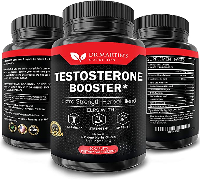 TESTOSTERONE BOOSTER 60 CAPSULES