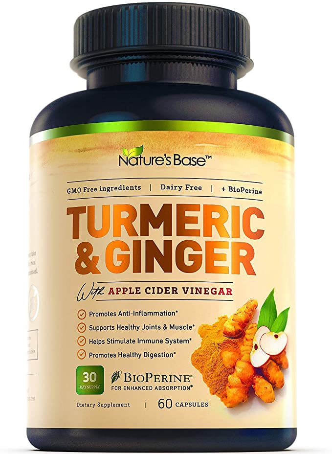 TURMERIC CURCUMIN SUPPLEMENT WITH GINGER 