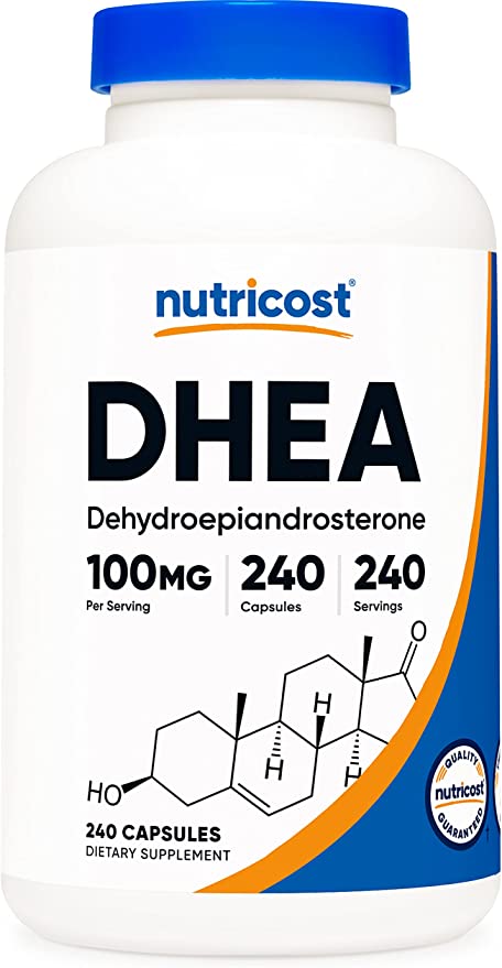 NUTRICOST DHEA 100MG 240 CAPSULES