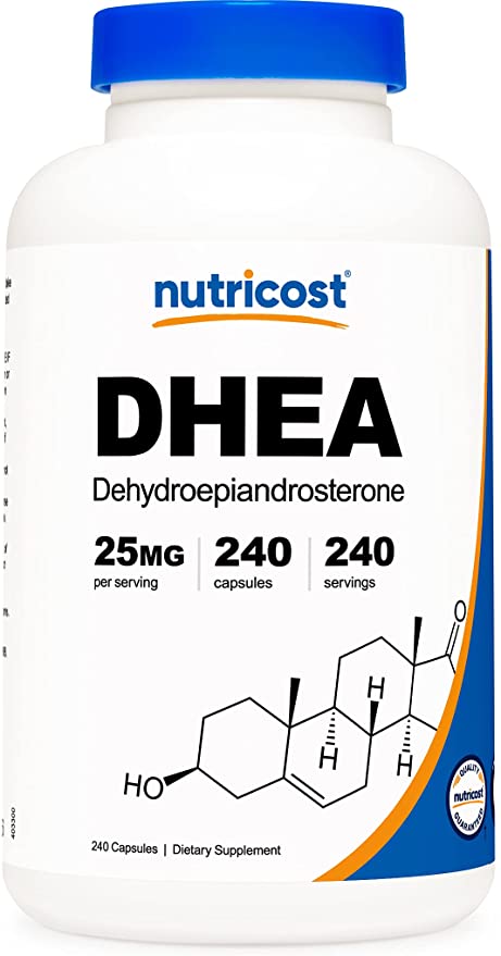 NUTRICOST DHEA 25MG 240 CAPSULES