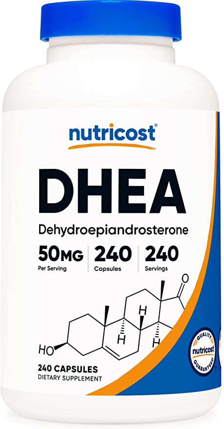 NUTRICOST DHEA 50MG 240 CAPSULES